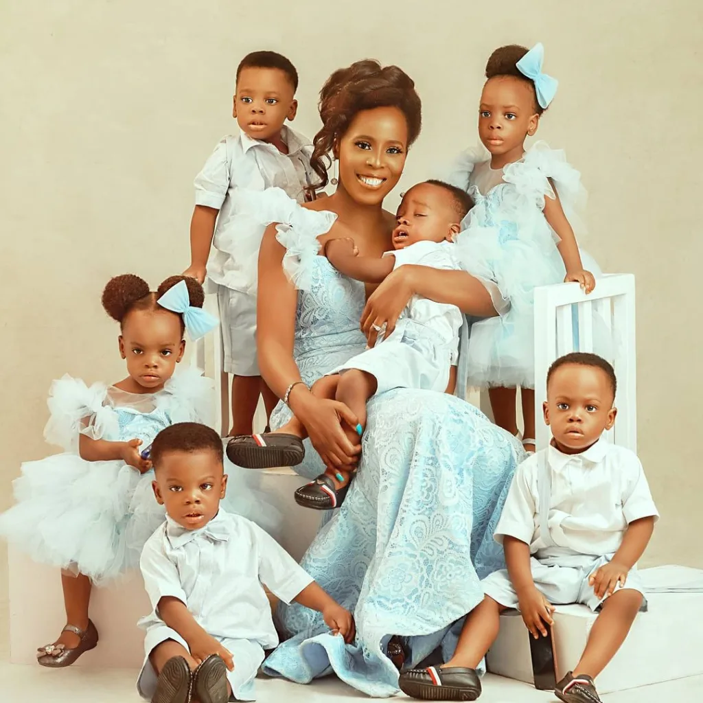Beautiful Photos of Thelma Chiaka & Her Sextuplets 6 See the Beautiful Photos of Thelma Chiaka & Her Sextuplets