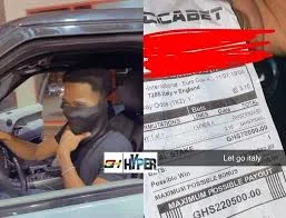 A young man has lost GH¢70,000 to a betting company (Details)