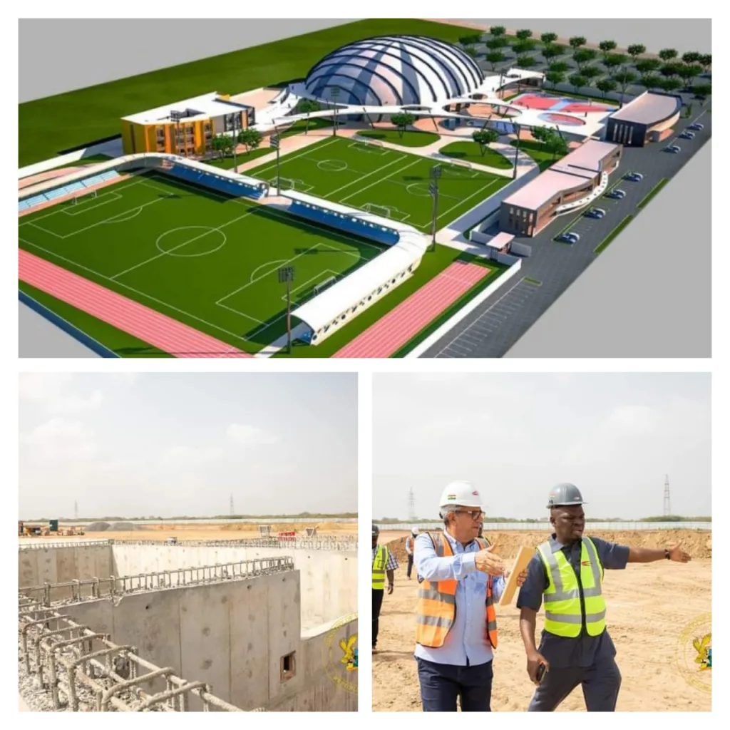 Ghana abandoned plans on building an Olympic stadium