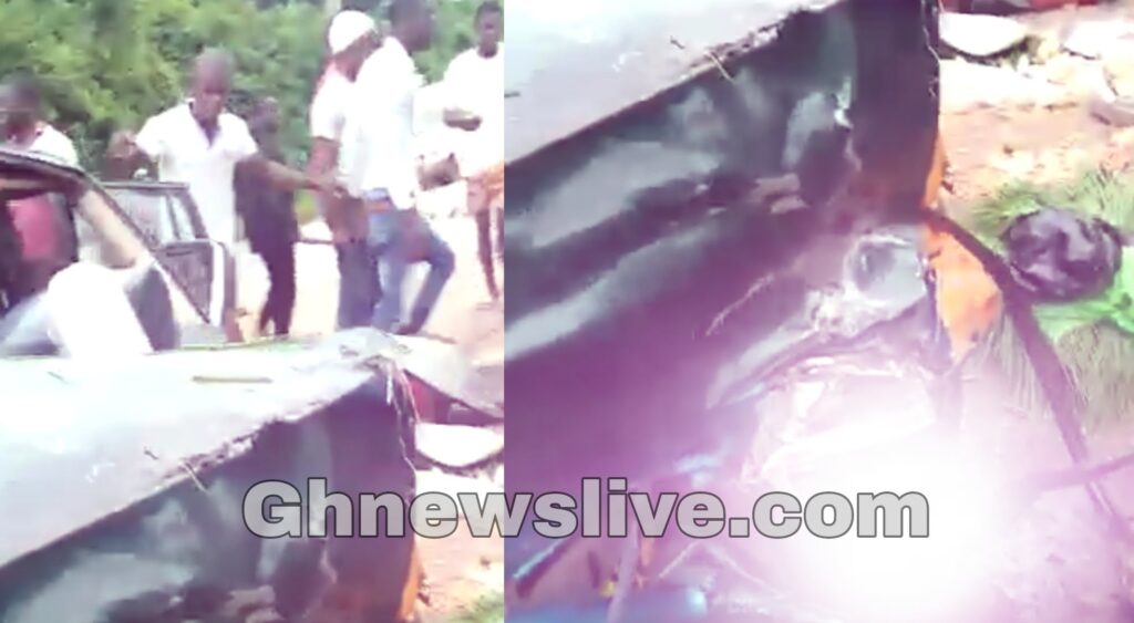 Video: SAD NEWS as a car transporting food crops involved in a fatal accident 2 Video