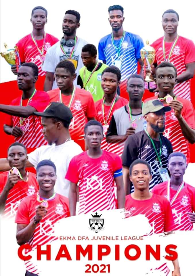 Kofi kinaata's Team Move Fc Wins The 2021 EKMA DFA Juvenile League 6 FB IMG 1629638324009