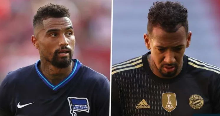 Kevin-Prince Boateng has criticised his half-brother Jerome after he was found guilty of assaulting his former partner 3 Kevin-Prince Boateng has criticised his half-brother Jerome after he was found guilty of assaulting his former partner
