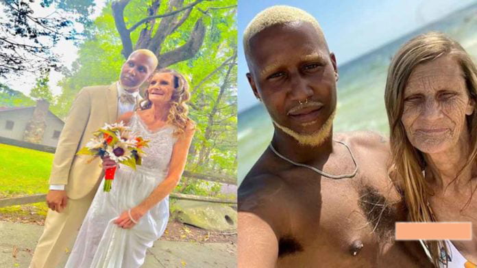 24-year-old and his 61-year-old ‘grandmother’ lover finally marries 2 Marriage