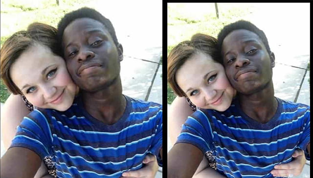 After a white lady got married to an African man, see what later happened to her husband 2 lady