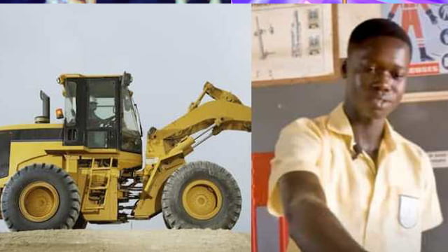 Takoradi Technical Institute student builds 1st excavator that operates with water 2 Takoradi Technical Institute