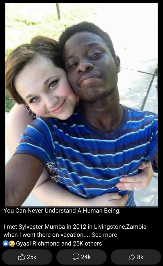 After a white lady got married to an African man, see what later happened to her husband 3 post