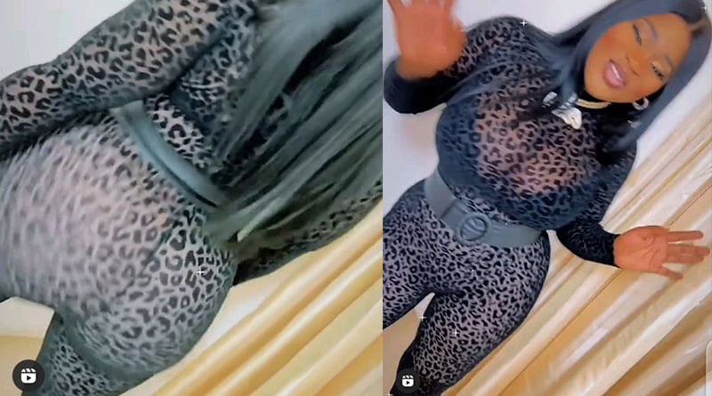 Sista Afia Causes Confusion Online With Her Huge Buttocks As She Twerks To Her Banger (Video) 2 Sista Afia