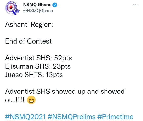 National Science And Maths Quiz 2021: See Friday's Winners After A Very Close Contests - Some Lost By 1 Point 5 contest 2