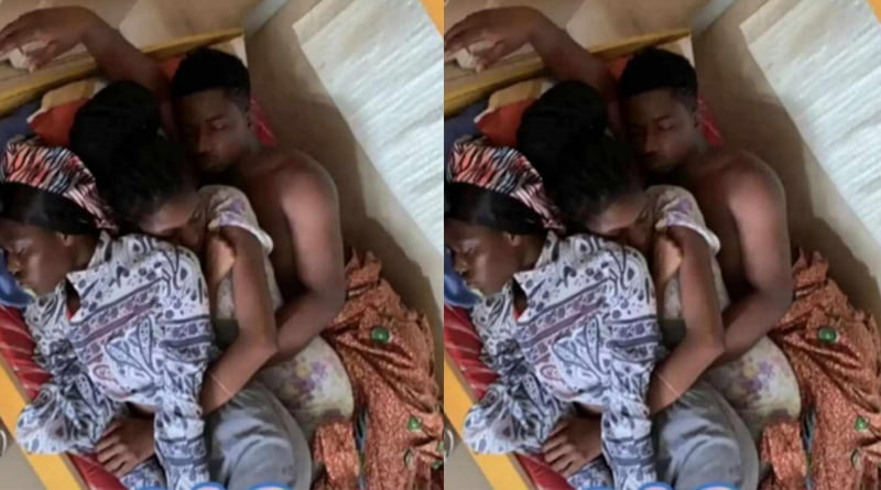 See How This Man Slept With His Girlfriend And Side Chick On The Same Bed 2 Side Chick