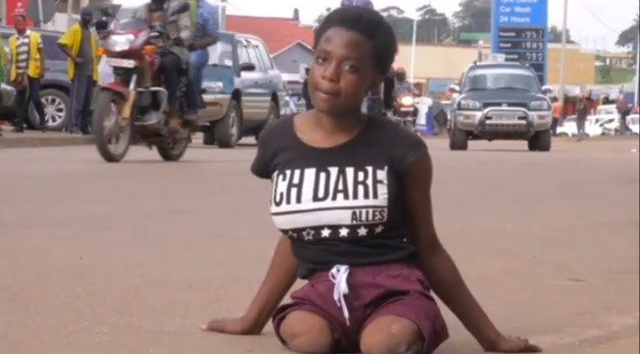 A Lady Narrates How Her Parents Left Her Due To Her Condition 3 CRIPLE