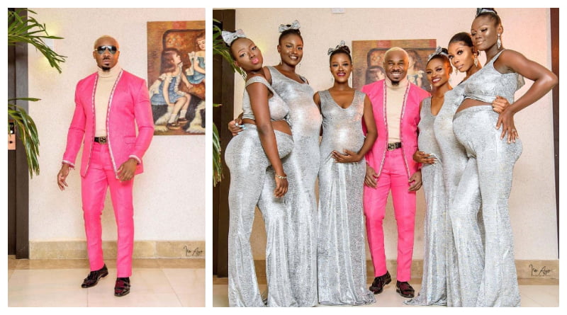 Pretty Mike Storms Williams Uchemba’s Wedding With His Squad Of Six Pregnant Baby Mamas (Video) 2 Pretty Mike