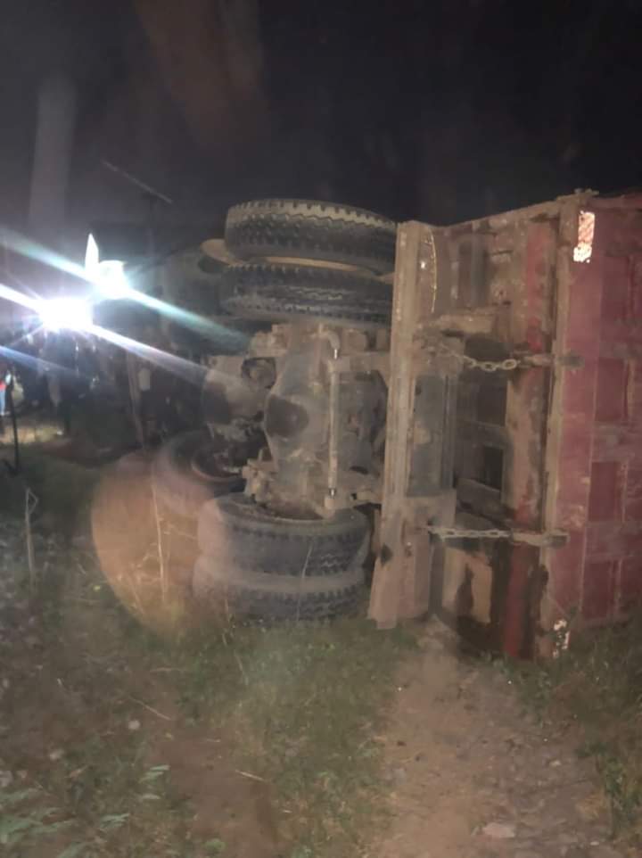 SAD: A Tipper Truck Collide With A Manganese Haulage Train In The Western Region 4 Train