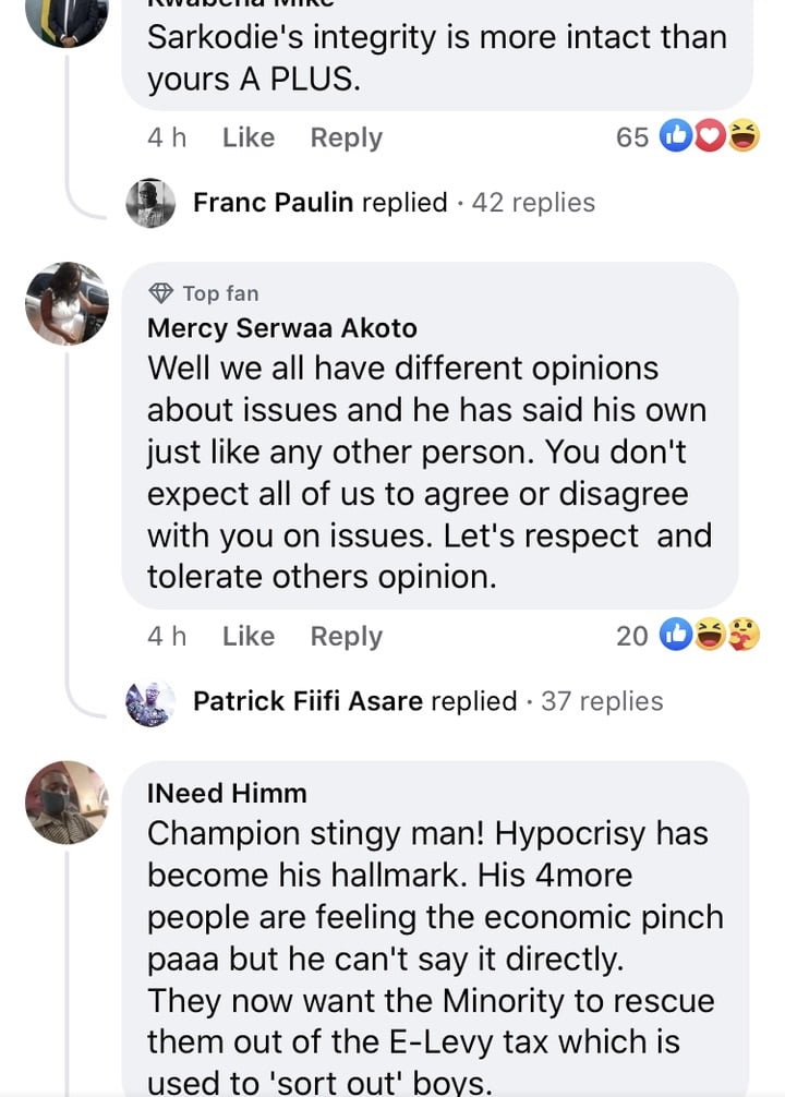 See Why Ghanaians Massively ‘Blast’ Sarkodie After Another Unexpected Post By Kwame A-Plus Pop Up 5 sarkodie tweet 2