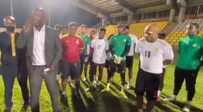 "Don't Smile. No More Joking" - Ghanaians Touched By Anthony's Speech To The Black Stars 2 Black Stars