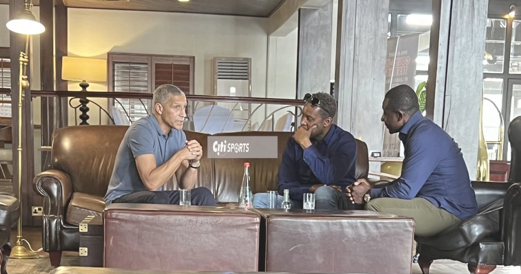 Potential Ghana Black Stars Coach, Chris Hughton Spotted With Hudson-Odoi’s Father In Accra 3 Chris Hughton