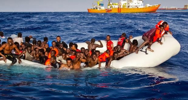 Man Shares Sad Story On How He Managed To Travel From Libya to Italy by the Mediterranean Sea 4 Libya