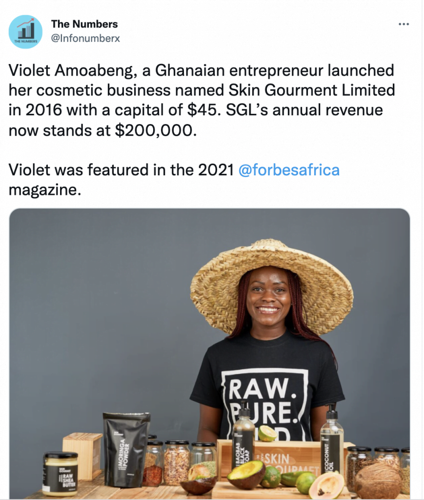Daughter Of Kofi Amoabeng Shares How She Started Her Business With Just GHC 200 & Is Making Over GHC 1.2 Million Profit Every Year 2 Screenshot 2022 01 05 at 4.05.23 PM