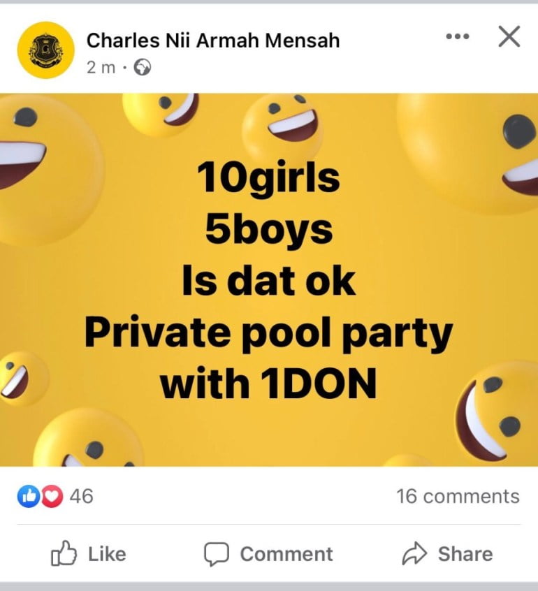 Shatta Wale Is Organizing A Private Pool Party; Here Is All You Need To Know (Read More) 3 Shatta Wale pool party