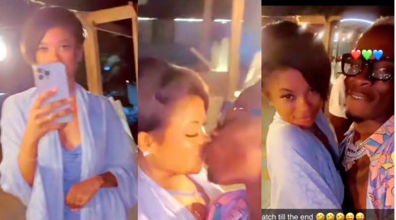 Shatta Wale In Love Again; Flaunts His New Lover On Their First ‘Baecation’(Video)