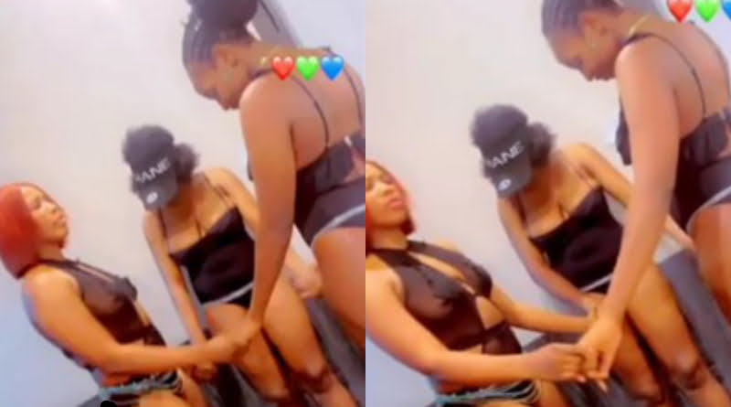 VIDEO: Stripp£rs spotted praying before work, the leader speaks in tongues 2 Stripp£rs