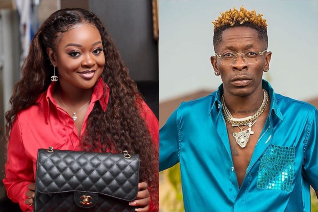 Shatta Wale and Jackie Appiah