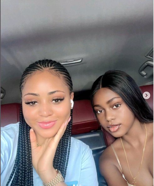 Regina Daniels Shows Love To Her Sister As She Turns 18 2 Regina Daniels