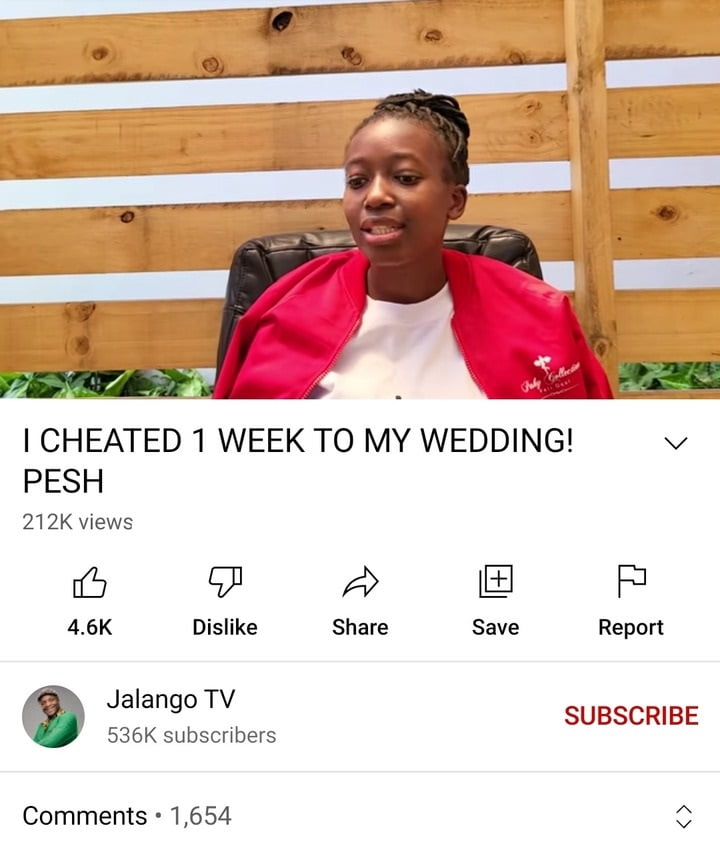 LADY CRIES: I Cheated One Week to My Wedding, Now My Fiance Has Disappeared Up to Date 6 LADY CRIES: I Cheated One Week to My Wedding, Now My Fiance Has Disappeared Up to Date