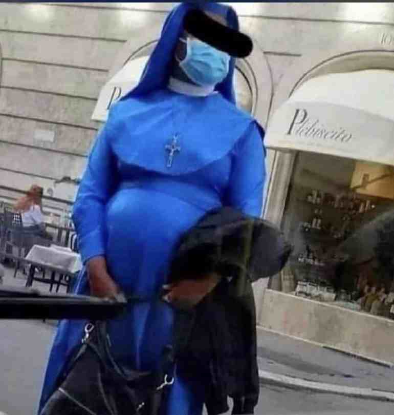 Wonders Shall Never End! – Pregnant Roman Sister Stuns Netizens (PHOTO) 3 Roman Sister