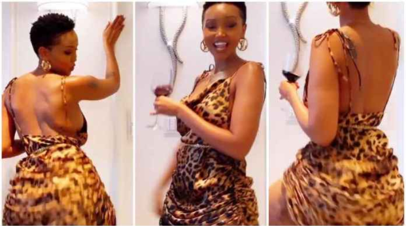 Huddah Monroe Breaks The Internet With Wild Dance Moves [Watch]