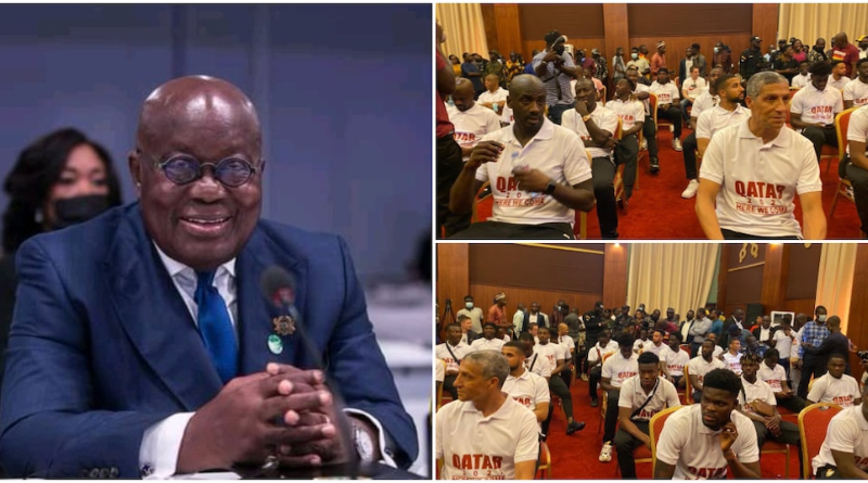 President Akufo-Addo Meets Black Stars At Flag Staff House After Defeating Nigeria 2 President Akufo Addo Meets Black Stars At Flag Staff House