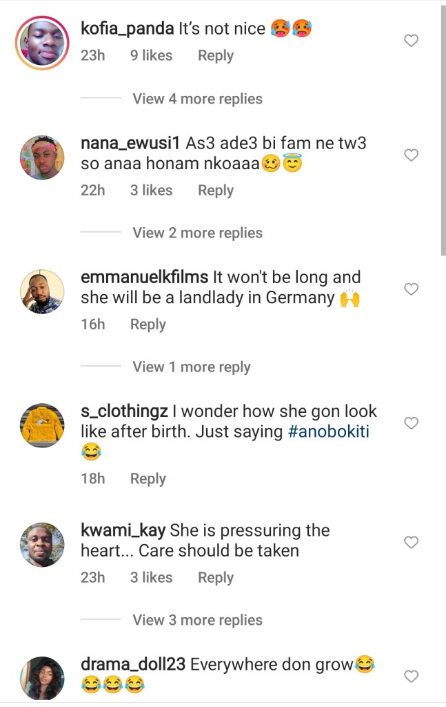 Netizens React To A Video Of Actress Maame Serwaa Flaunting Her New Look. 3 Maame Serwaa