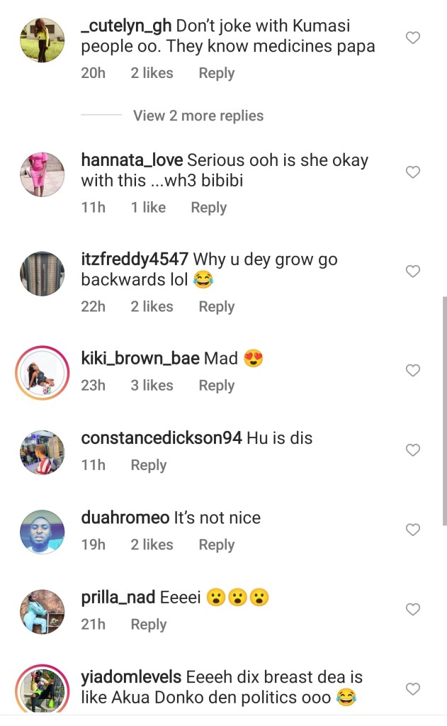 Netizens React To A Video Of Actress Maame Serwaa Flaunting Her New Look. 4 Maame Serwaa