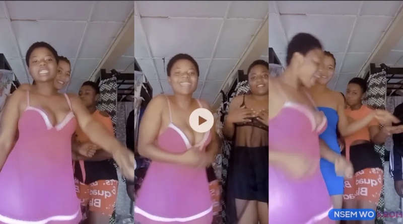 See What Female Students Were Caught Doing In Their Dormitory 2 Female Students