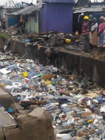 Ghanaians should be assertive in dealing with filth - Nana Ama Boadiwa fumes. 3 4 an open drain in nima covered with refuse edited