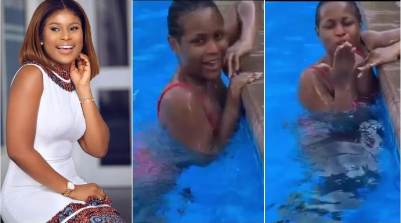 VIDEO: Fans React As Berla Mundi Drops Bikini Video In A Swimming Pool 2 Berla Mundi