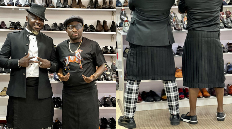 Brother Sammy joins the skirt squad 2 Brother Sammy joins the skirt squad