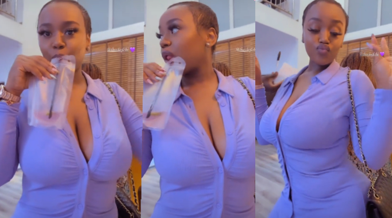 Chioma Rowland, Davido's baby mama, stuns in new photos. 2 Chioma Rowland