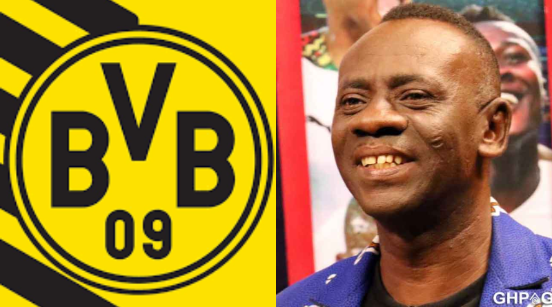 Moment German club Borussia Dortmund celebrates Akrobeto 2 Borussia Dortmund