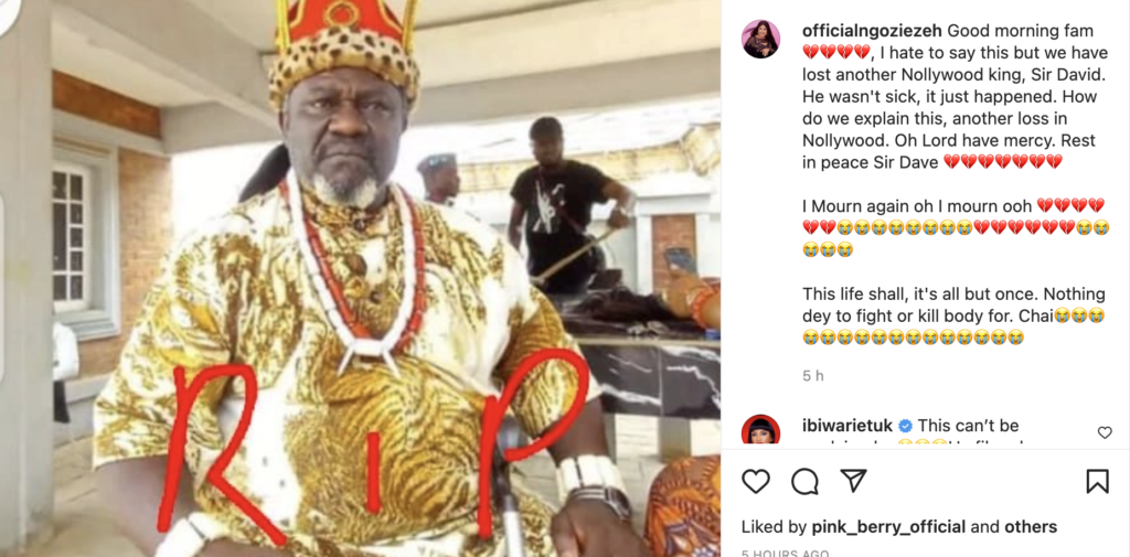 Another Popular Nigerian Actor Confirmed Dead 2 Screenshot 2022 05 04 at 1.13.51 PM