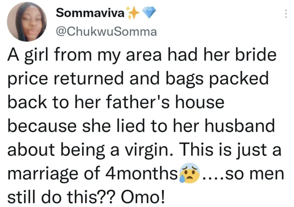 Husband Divorces Wife Of Four Months After She Lied About Being A Virgin 2 Screenshot 2022 05 11 at 3.53.03 PM