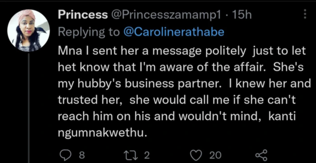 Married Lady Shares How Dealt With Her Husband’s Mistress After She Discovered Their Affair 2 Screenshot 2022 05 24 at 7.13.01 PM