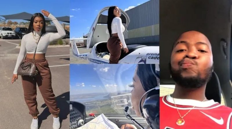 Young Man Flies His Girlfriend On Private Plane to Celebrate One Month Dating Anniversary 2 Young Man