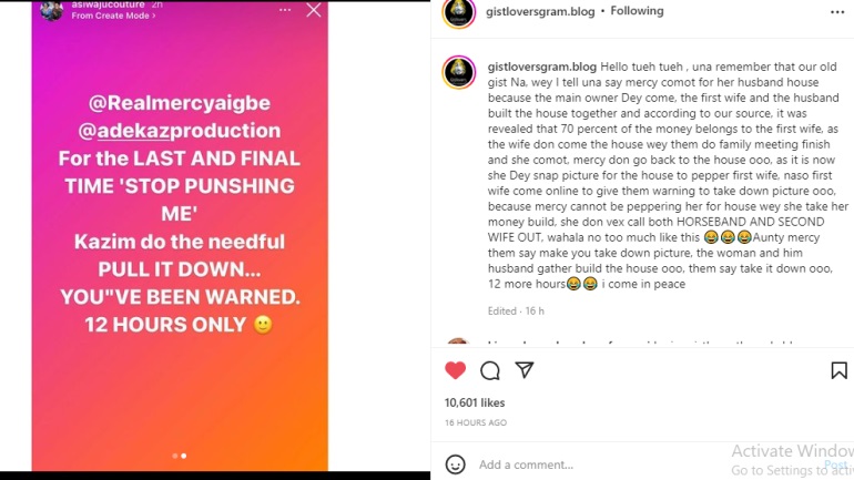 First Wife Of Mercy Aigbe’s Husband Issues Strong Warning To Couple 3 Mercy Aigbe