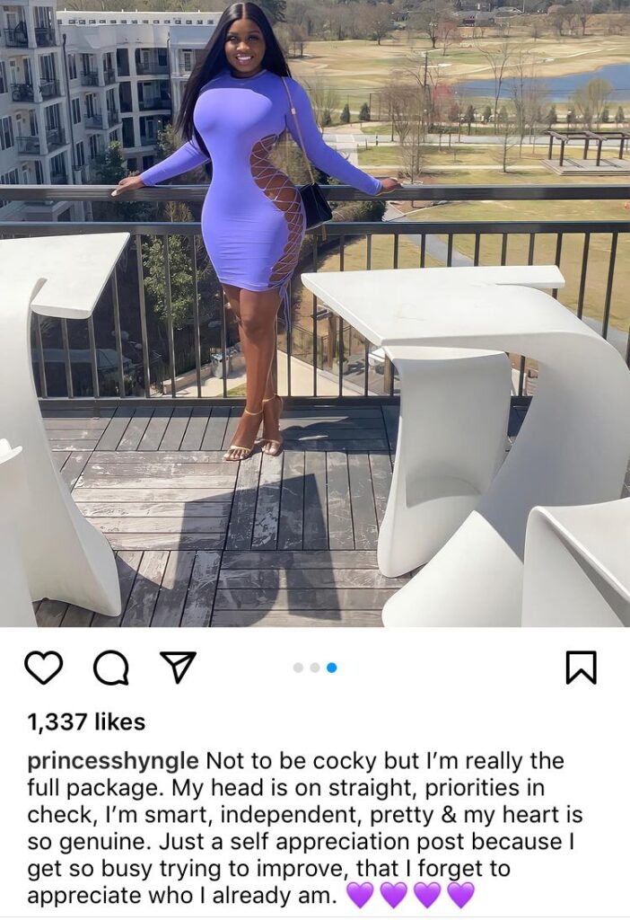 Princess Shyngle Brags About Herself As She Lists What Makes Her A Full Package For Every Man 3 Princess Shyngle