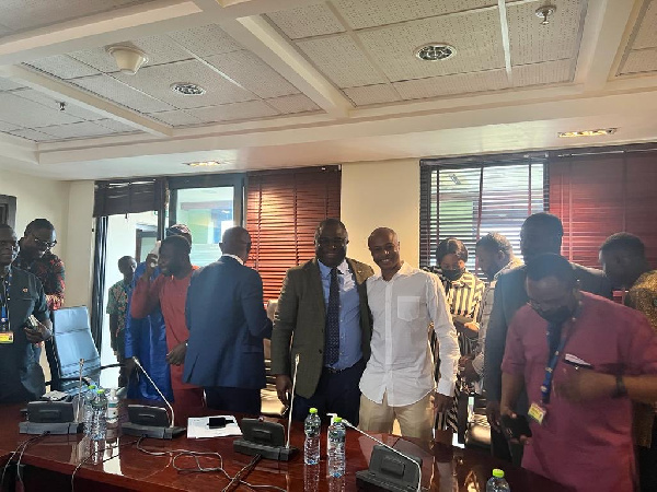 Andre Ayew finally appears before parliament 