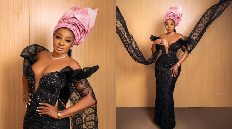 Ini Edo Causes a Massive Stir on Social Media with her Beautiful Pictures. 2 Ini Edo