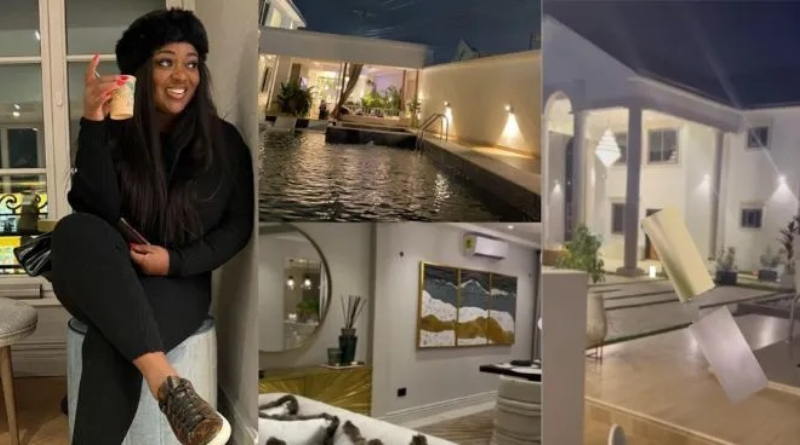 Jackie Appiah lives in Heaven; controversy over video showcasing her mansion 2 Jackie Appiah