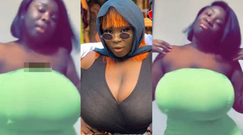 Actress Maame Serwaa causes a stir online with her banging body 2 Maame Serwaa