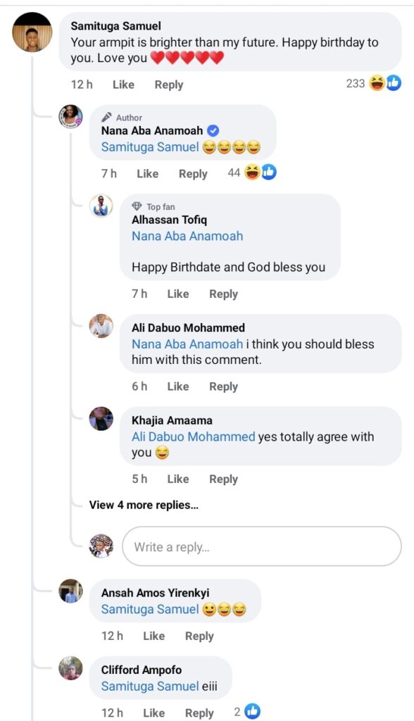 Your Armpit Is Brighter Than My Entire Future - Young Man Tells Nana Aba Anamoah 3 Nana Aba Anamoah