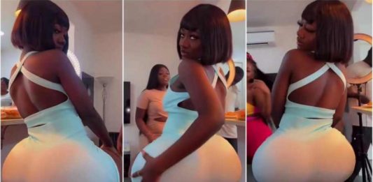 Hajia Bintu Finally Drops Her Full Backside Online - (Watch Video)